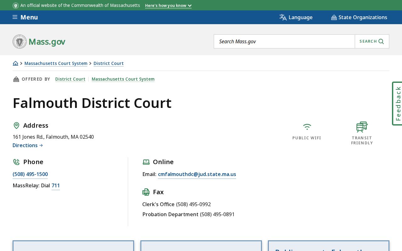 Mashpee warrant records and the Falmouth District Court courthouse that holds town criminal and traffic cases